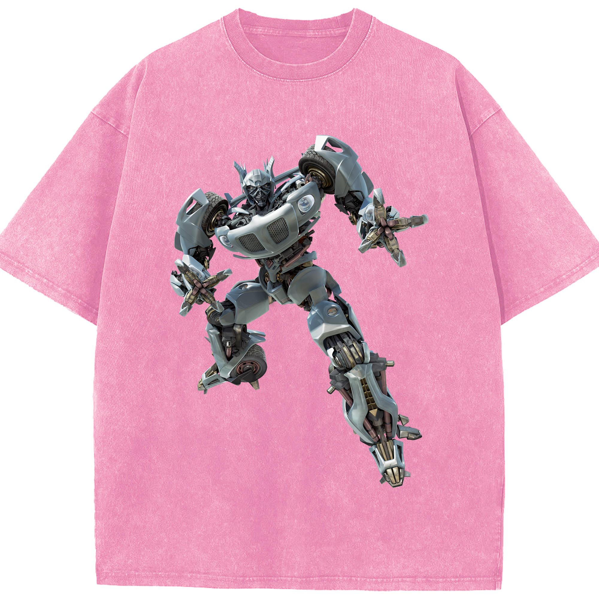 （画像用） Transformers トランスフォーマー 綿100% ヴィンテージ風 半袖Tシャツ（フロントプリント）